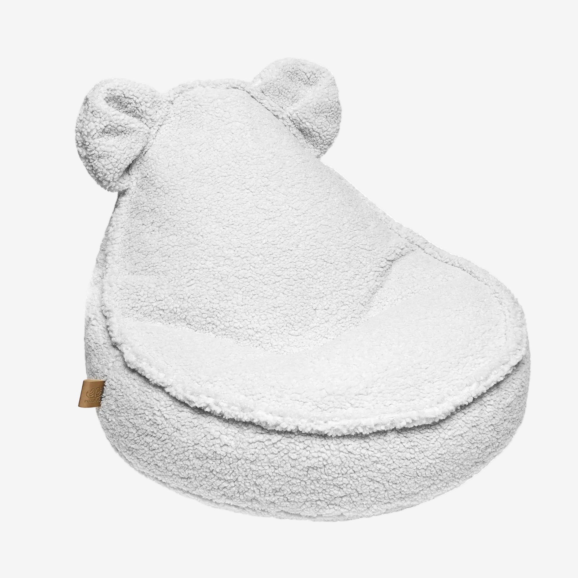 MeowBaby® Bearly Teddy Sako Bag White