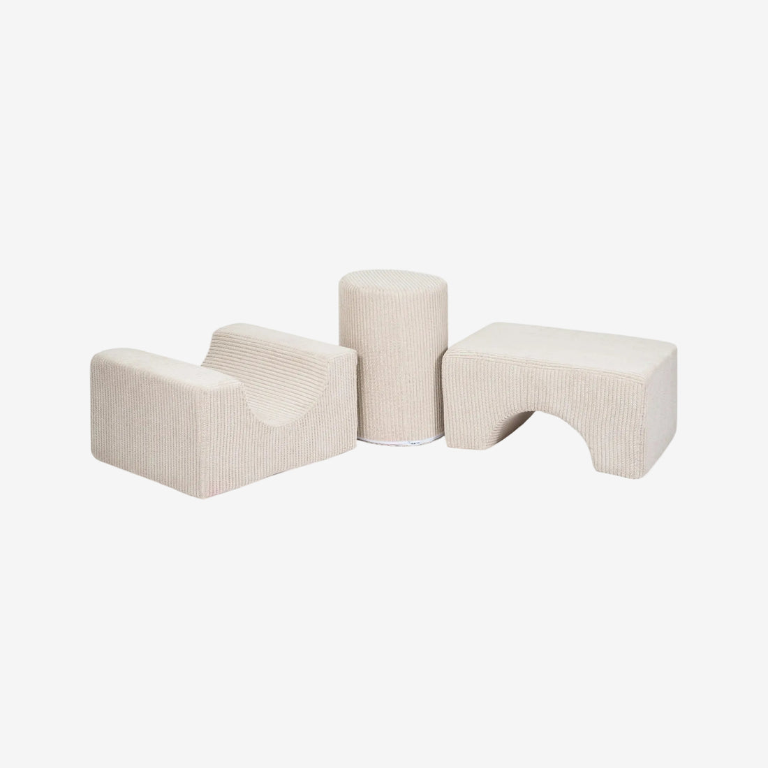 Aesthetic Shape Set 3-Elements - Ecru