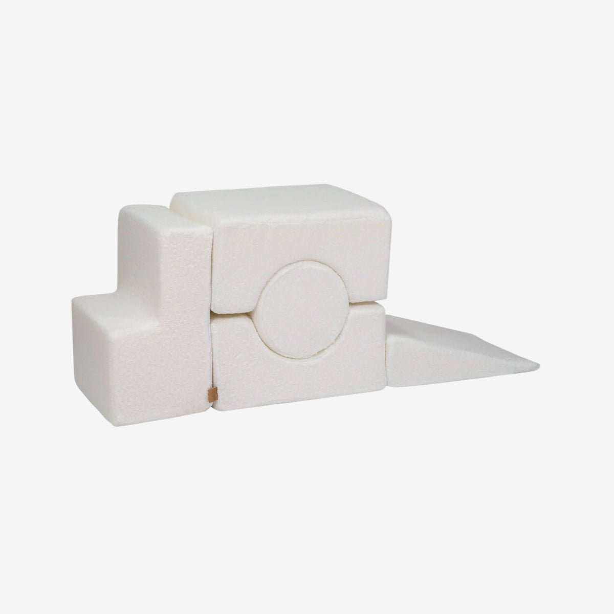 Boucle Shape Set 5-Elements - White