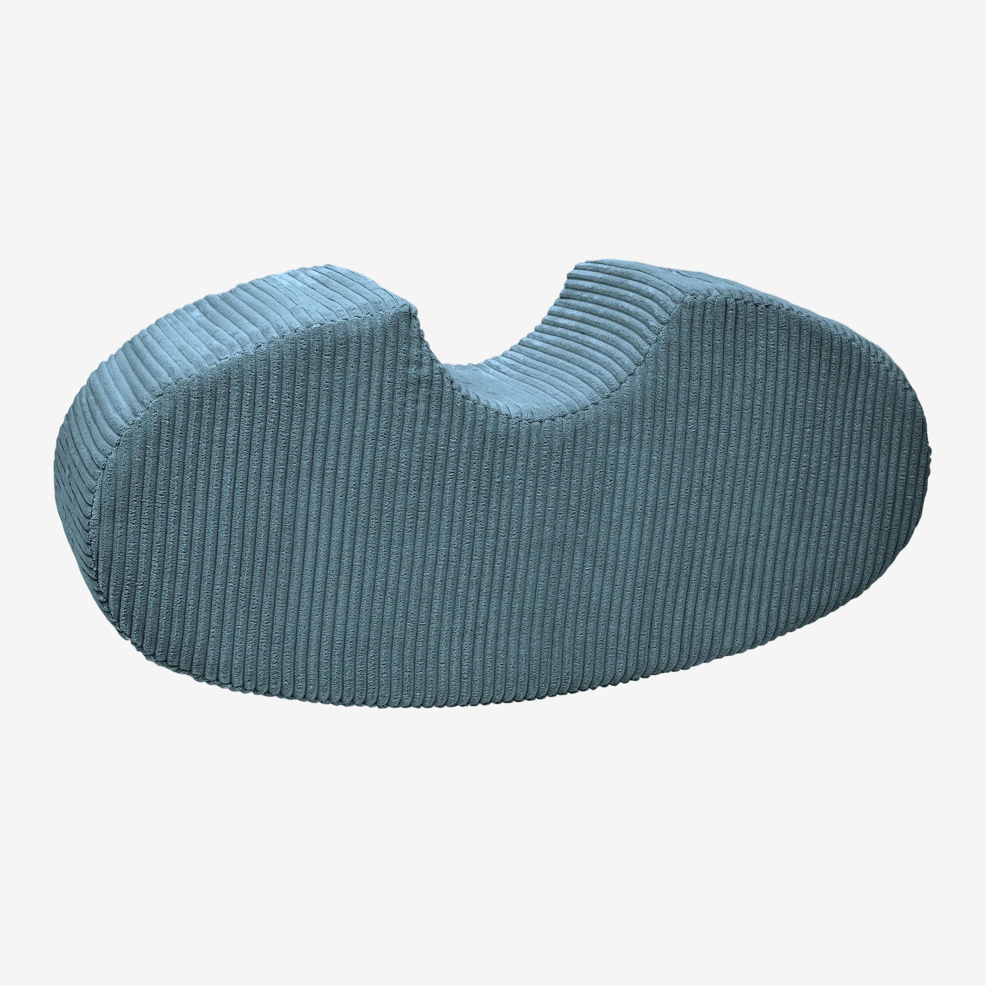 Bean Shape Foam Module - Velvet Turquise