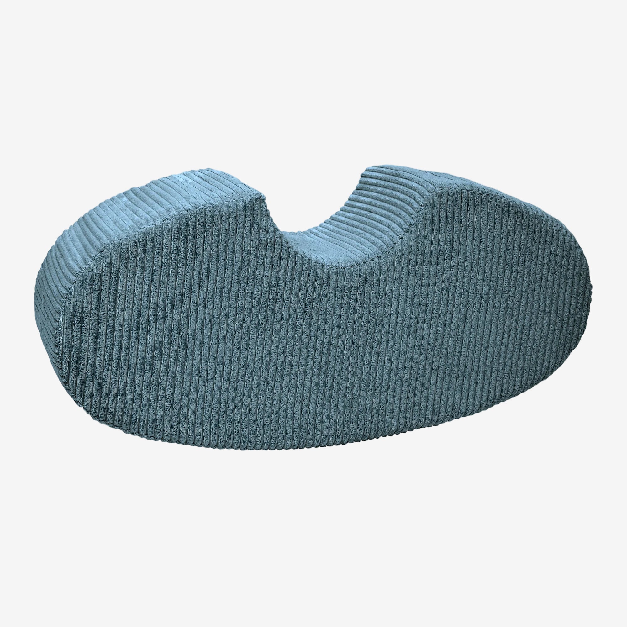 Bean Shape Foam Module - Velvet Turquise