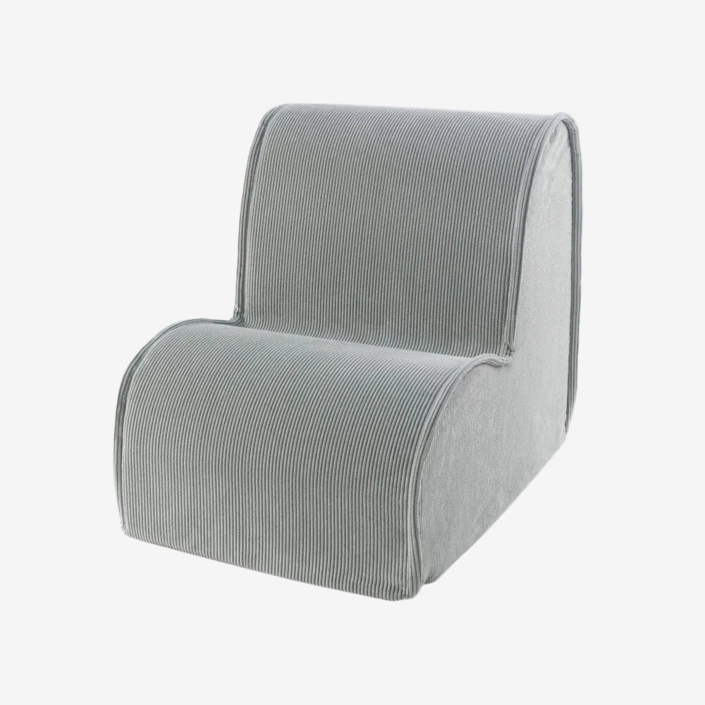MeowBaby® Chair For Children, Corduroy - Grey