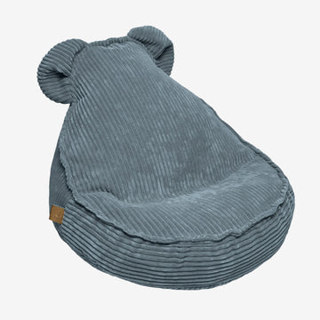 MeowBaby® Aesthetic Velvet Sako Bag Teddy Turquoise