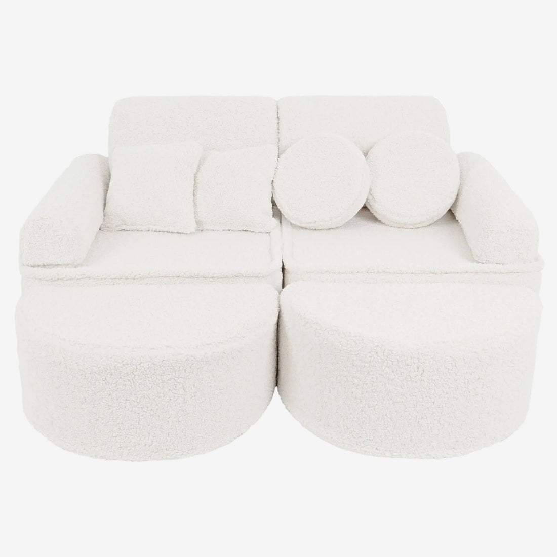 Medium Modular Sofa for Kids - Bearly Cream Plus
