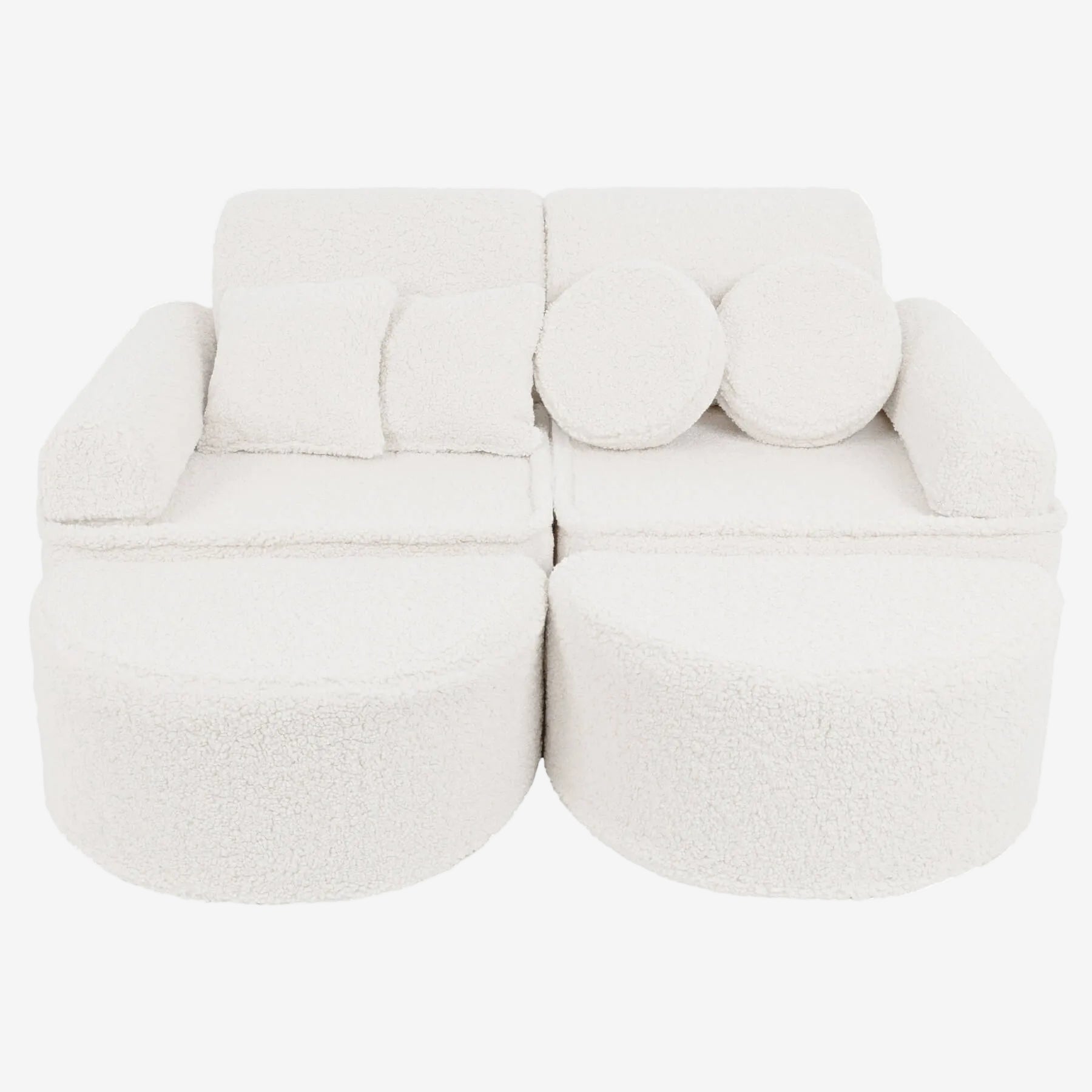 Medium Modular Sofa for Kids - Bearly Cream Plus