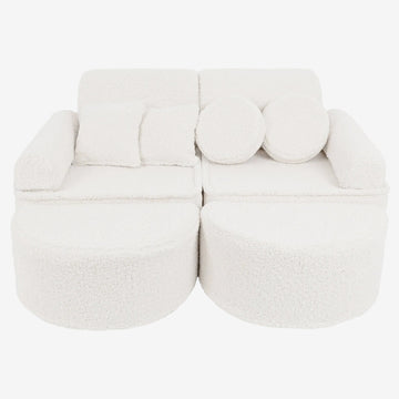 Medium Modular Sofa for Kids - Bearly Cream Plus