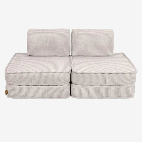 Small Modular Sofa for Kids - Aesthetic Ecru