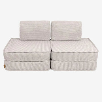 Small Modular Sofa for Kids - Aesthetic Ecru
