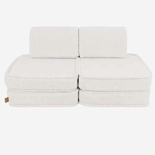 Small Modular Sofa for Kids - Bearly Cream