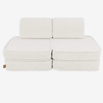 Small Modular Sofa for Kids - Bearly Cream