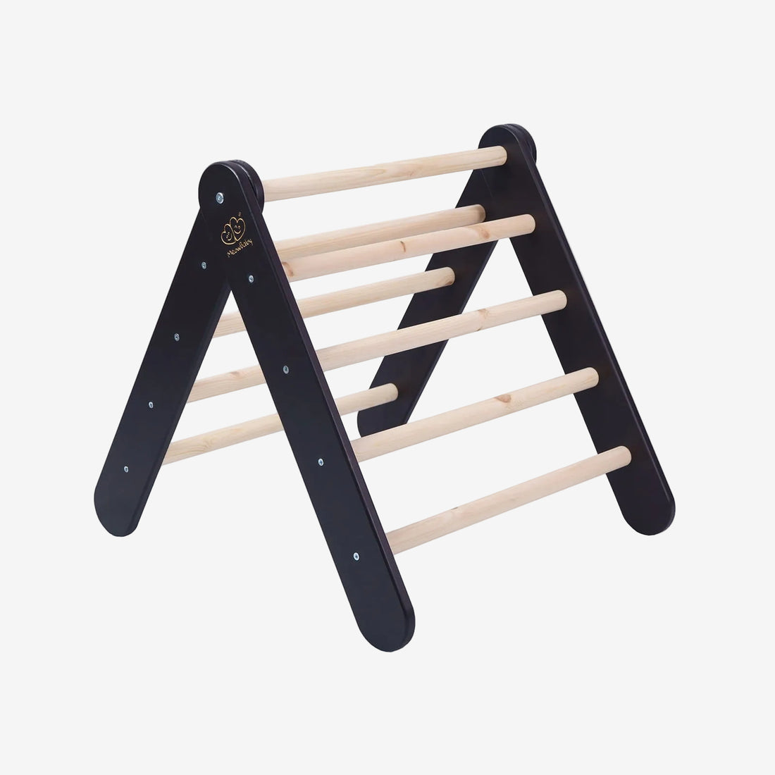 Wooden Pikler climbing Ladder - Black