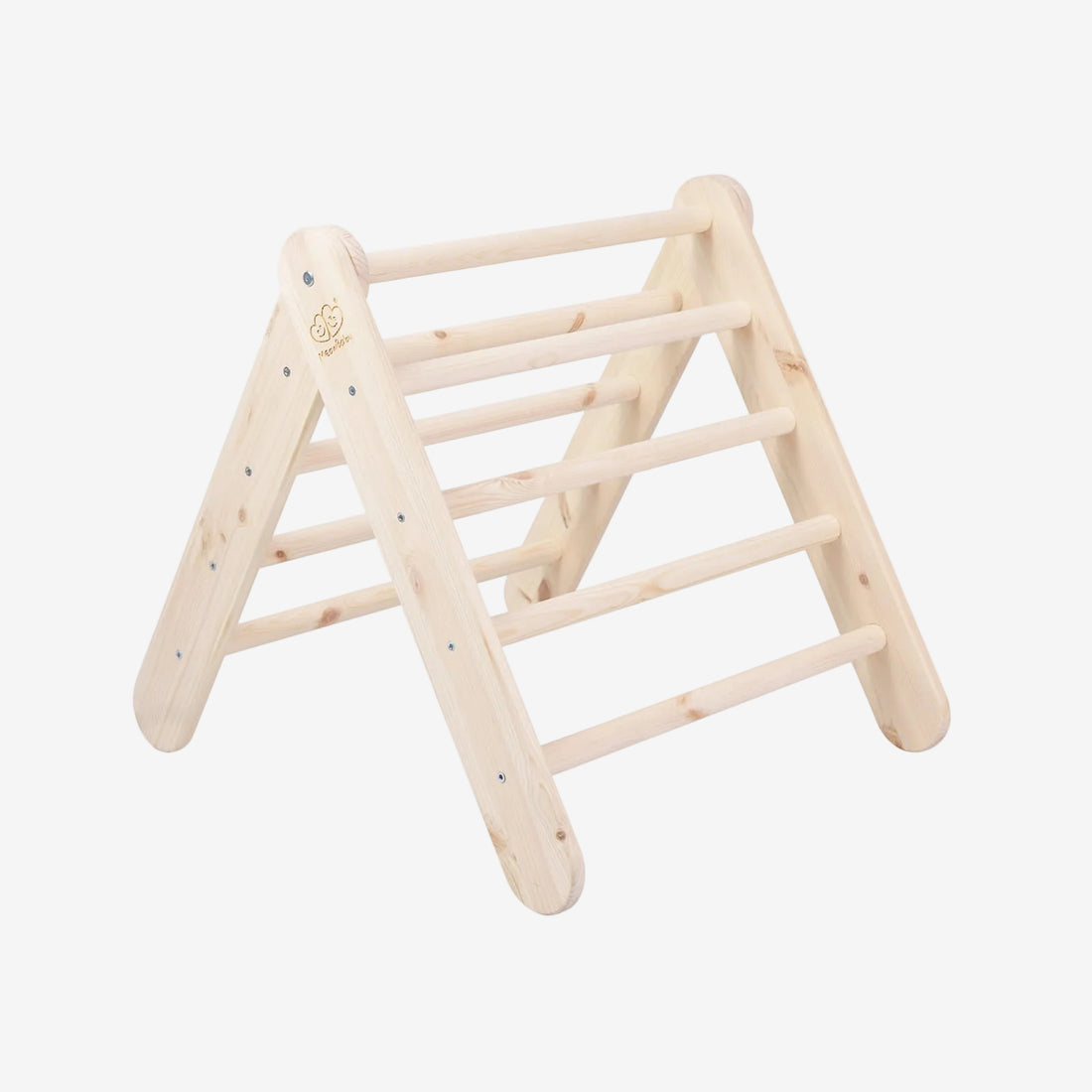 Wooden Pikler Climbing Ladder - Natural Wood