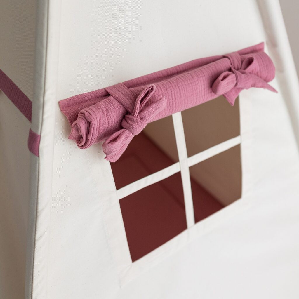 Beige-Pink Teepee Tent