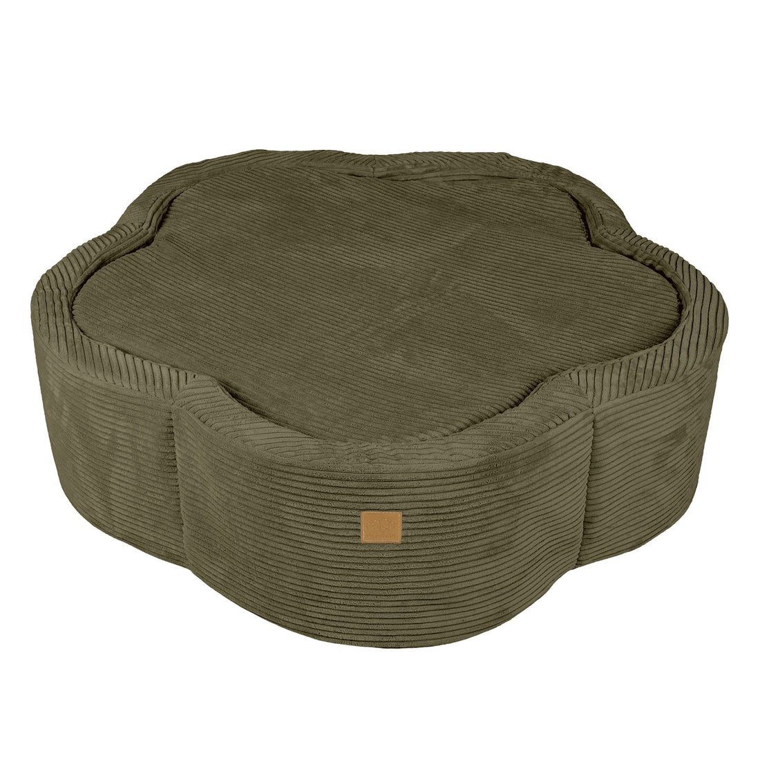 Foam Baby Ball Pit - Aesthetic Khaki Flower