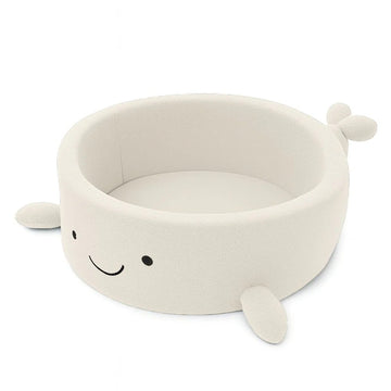 Foam Baby Ball Pit without balls - Whale Boucle