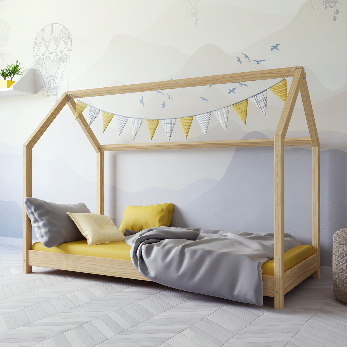 House Bed Bella - Natural