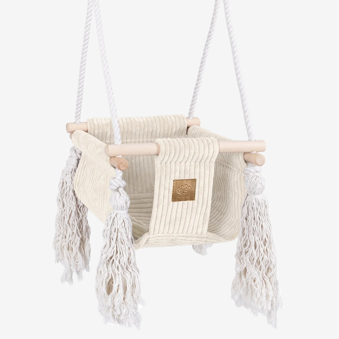 Indoor Baby Swing, Square - Ecru