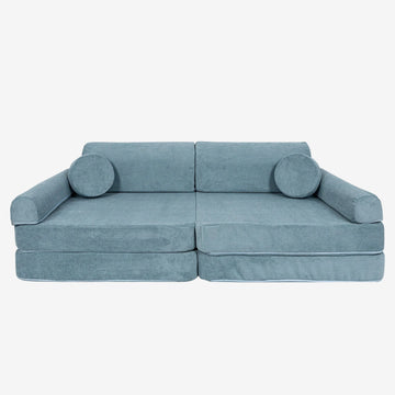 Large Modular Sofa for Kids - Slimcord Corduroy Turquise