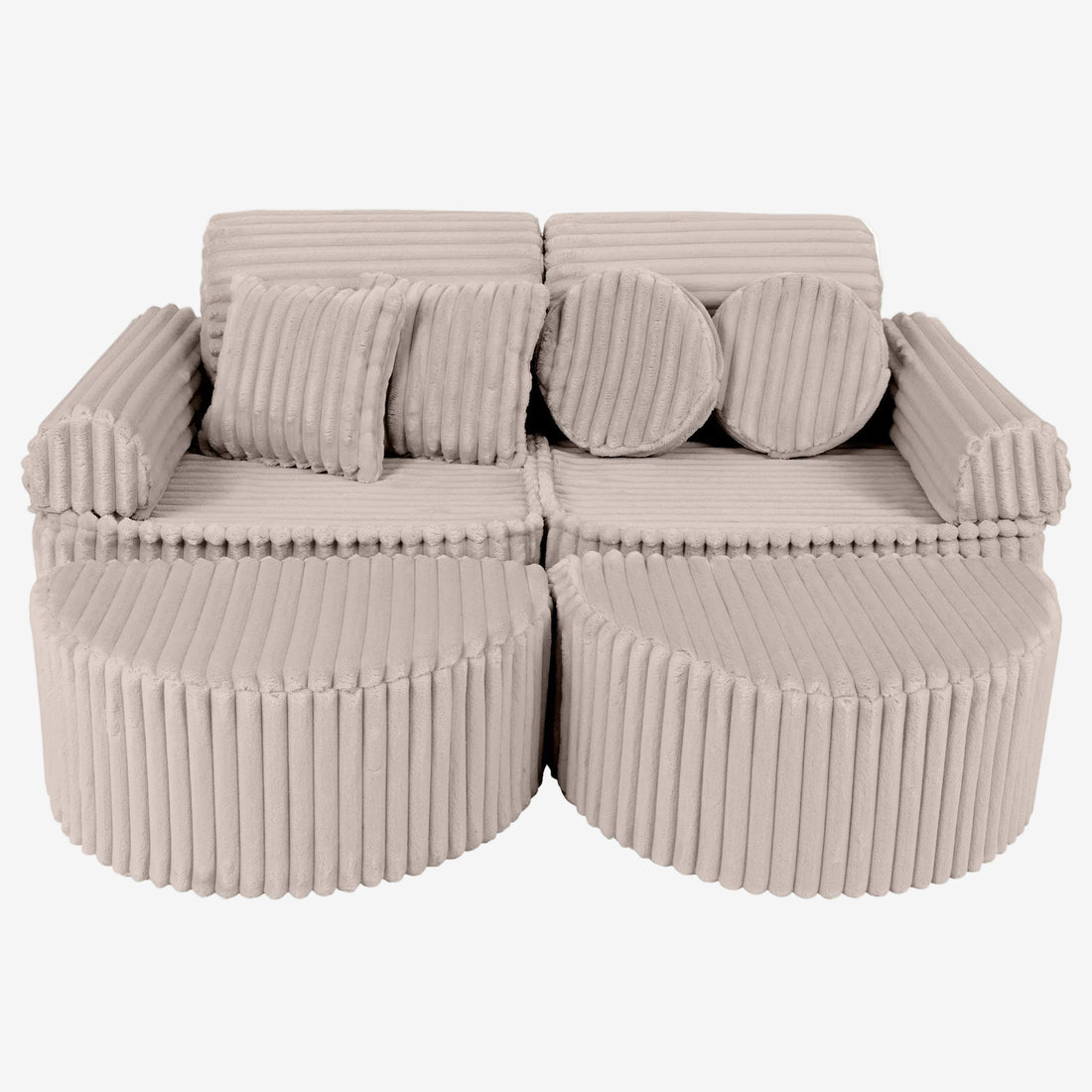 Medium Modular Sofa for Kids - Churros Beige Plus