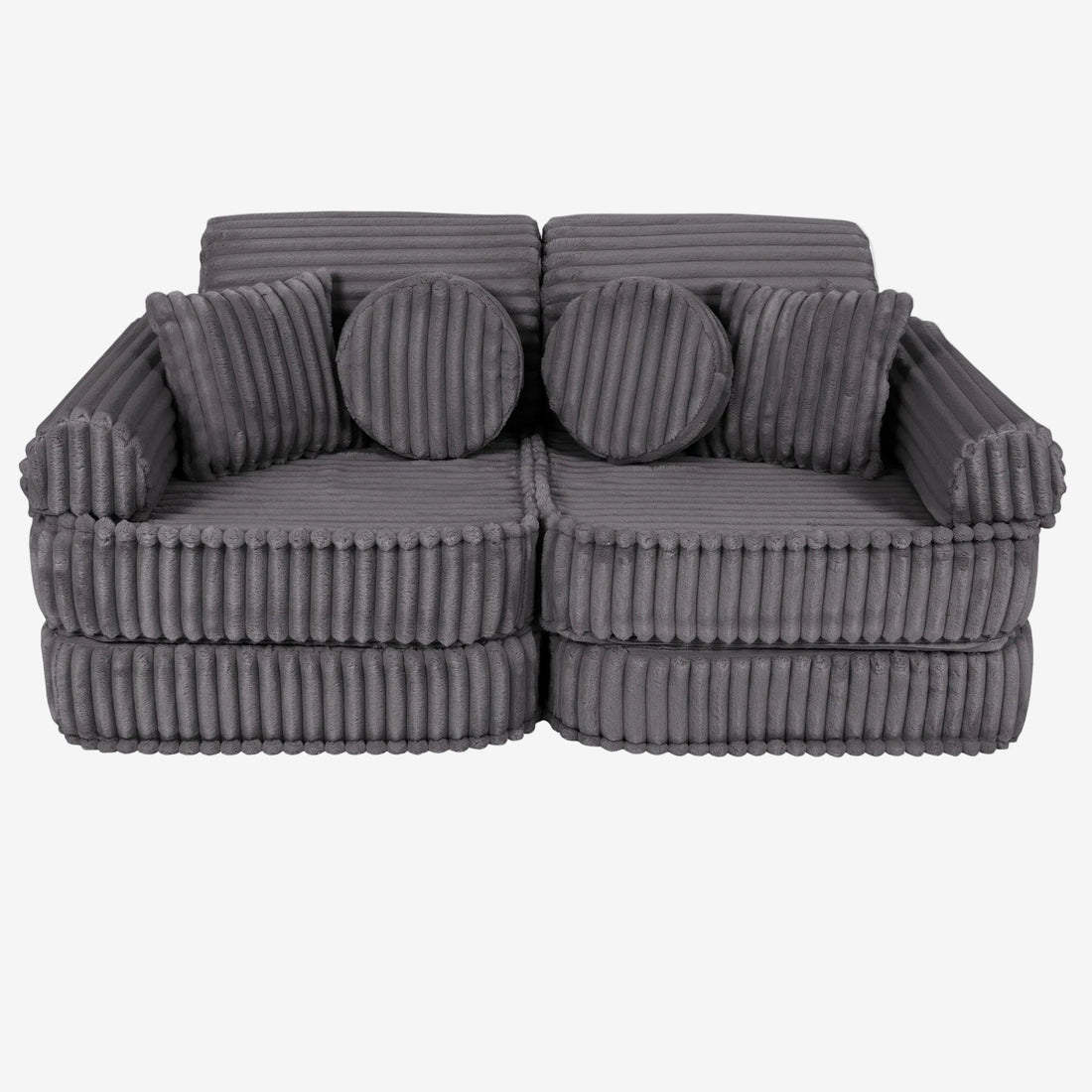 Medium Modular Sofa for Kids - Churros Jurassic Grey