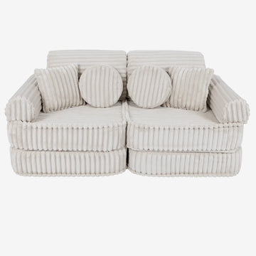 Medium Modular Sofa for Kids - Churros White
