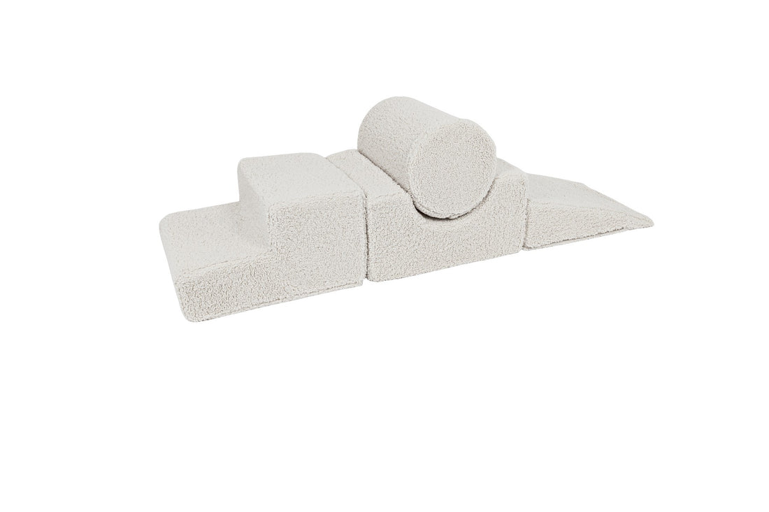 MeowBaby® Bearly Shape Set with 4 Elements - Ecru