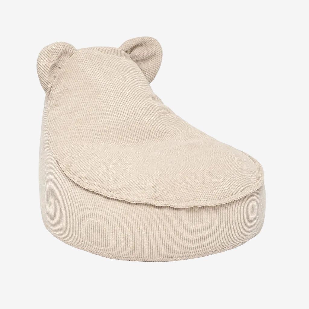 MeowBaby® Slimcord Teddy Sako Bag - Beige
