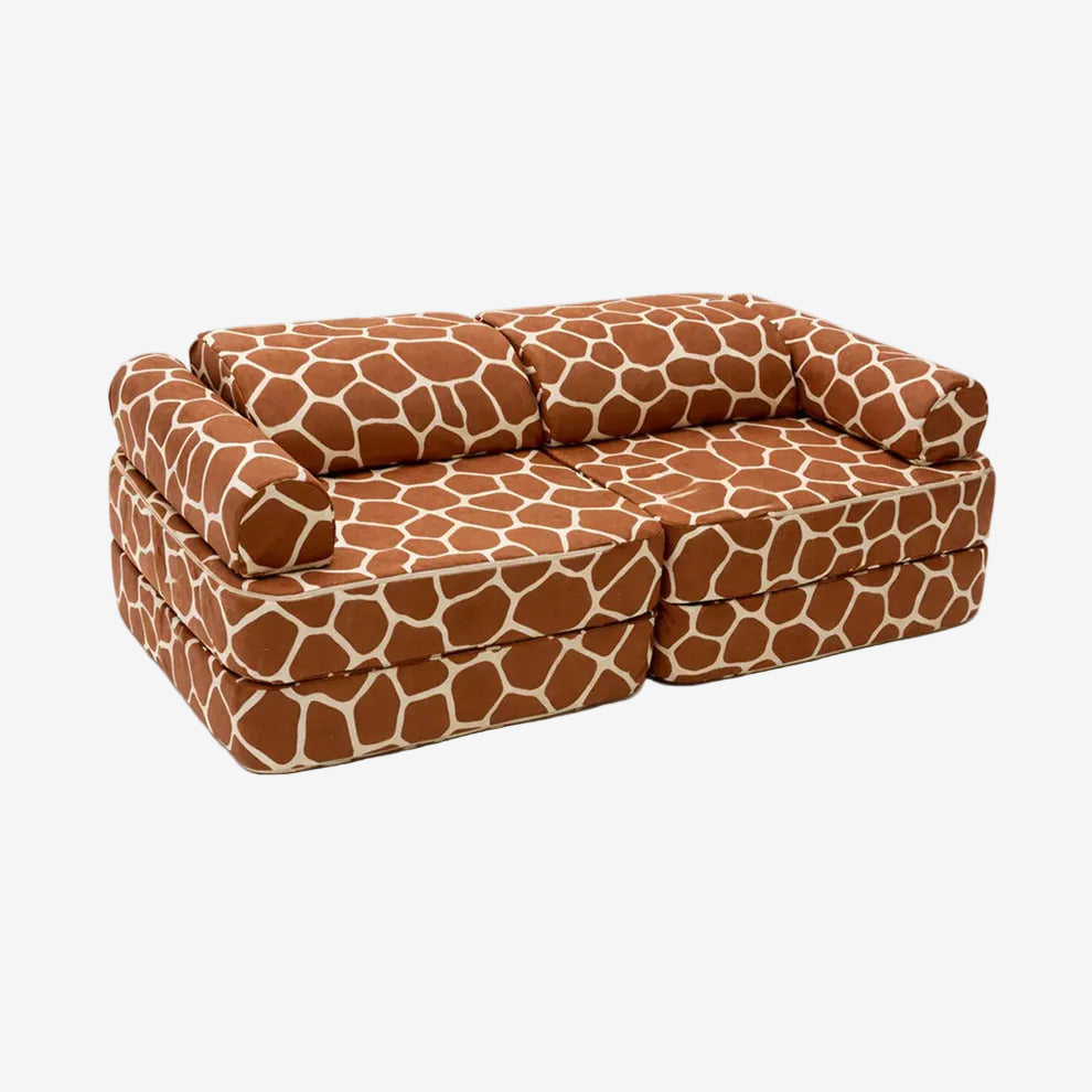 Modulaire speelbank voor kinderen, giraffe, 120cm