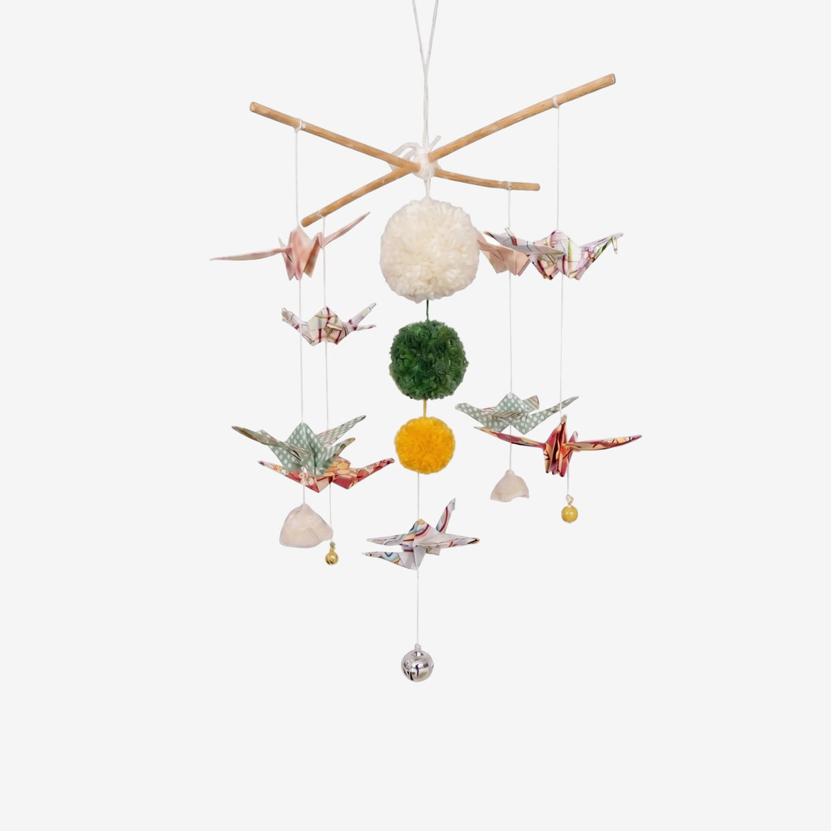 Origami Nursery Mobile - Vintage Vibe