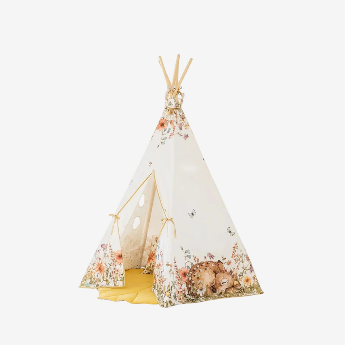 Moi Mili Tipi tent - Wilde bloemen