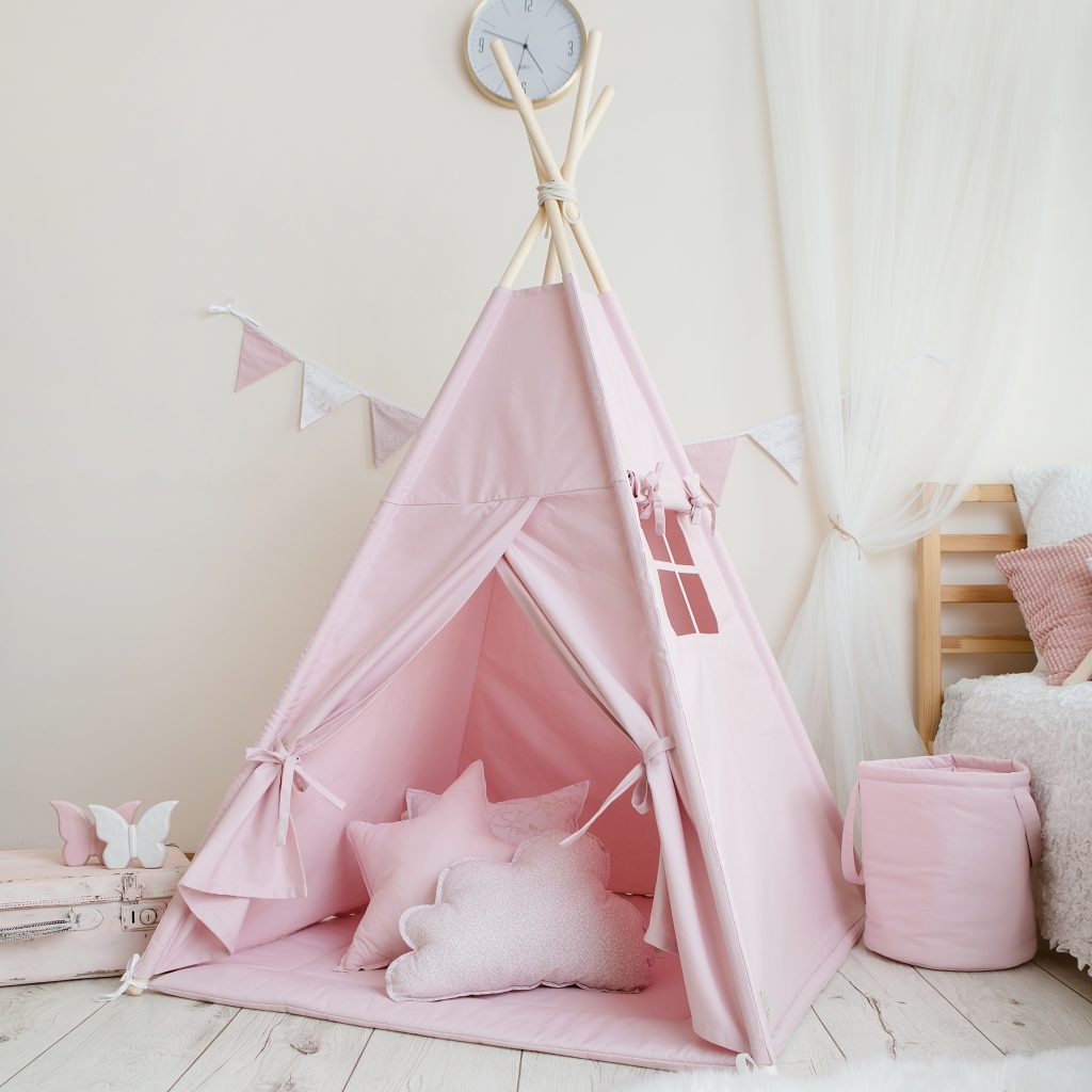 Pink Teepee Tent 