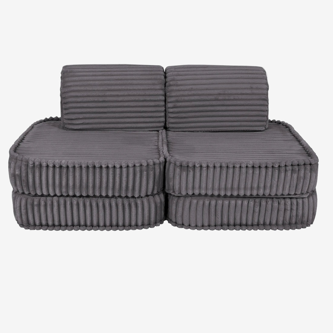Small Modular Sofa for Kids - Churros Jurassic Grey