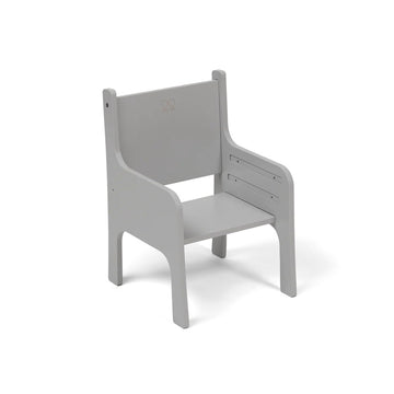 TULLA - Height-adjustable Kids Chair - Grey